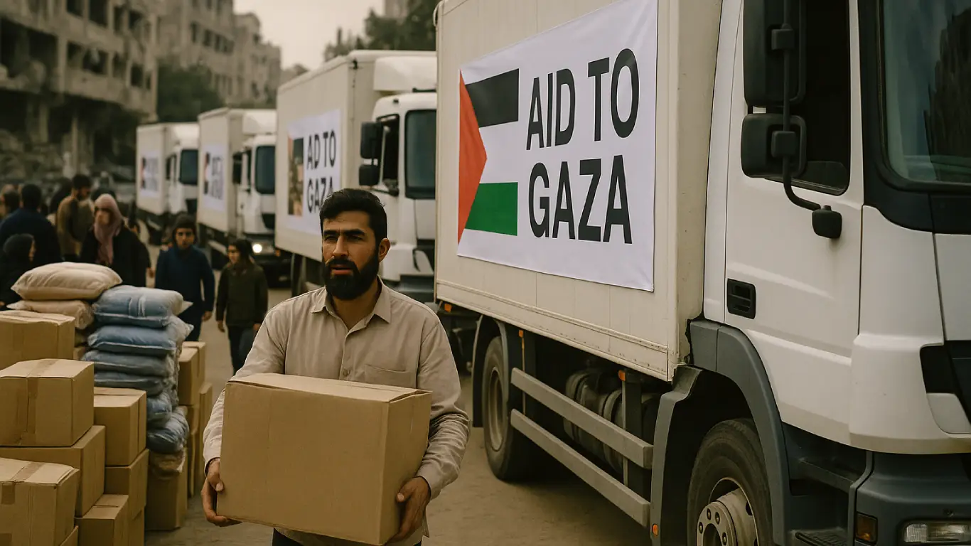 A Mark of Hope from “25 January”: Company Sends Aid to Besieged Gaza